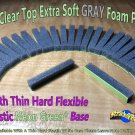 Restore Your Own 30 Clear Top Extra Soft Gray Foam Pads For 8-Track Tape