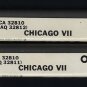 Chicago - Chicago VII Box Tape Set 1974 CBS Quadraphonic T7 8-TRACK TAPE