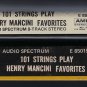 101 Strings - Henry Mancini Favorites 1970 AMPEX T4 8-TRACK TAPE