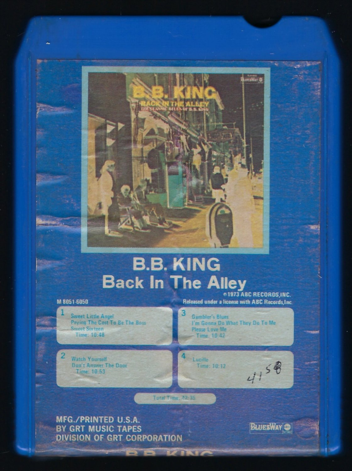 B. B. King - "Back In The Alley" The Classic Blues Of B.B. King 1973 ...