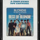 Blondie - The Best Of Blondie 1981 CRC T11 8-TRACK TAPE