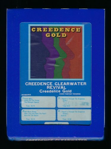 Creedence Clearwater Revival - Creedence Gold 1972 GRT FANTASY T12 8-TRACK TAPE