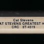 Cat Stevens - Greatest Hits 1972 CRC A&M T12 8-TRACK TAPE