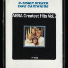 ABBA - Greatest Hits Vol II 1979 CRC ATLANTIC T10 8-TRACK TAPE