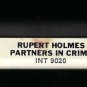 Rupert Holmes - Partners In Crime 1979 CRC INFINITY T10 8-TRACK TAPE