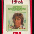 John Denver - John Denver's Greatest Hits, Volume 2 1977 RCA T11 8-TRACK TAPE