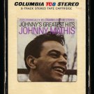 Johnny Mathis - Johnny's Greatest Hits 1966 CBS T14 8-TRACK TAPE