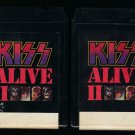 KISS - KISS Alive II Volumes 1 & 2 1977 CRC CASABLANCA T14 8-TRACK TAPE