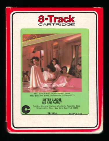 Sister Sledge - We Are Family 1979 RCA COTILLION T15 8-TRACK TAPE