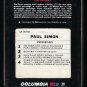 Paul Simon - Paul Simon 1972 CBS T10 8-TRACK TAPE
