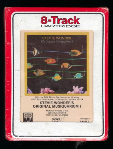 Stevie Wonder - Musiquarium I 1982 RCA TAMIA Sealed T11 8-TRACK TAPE