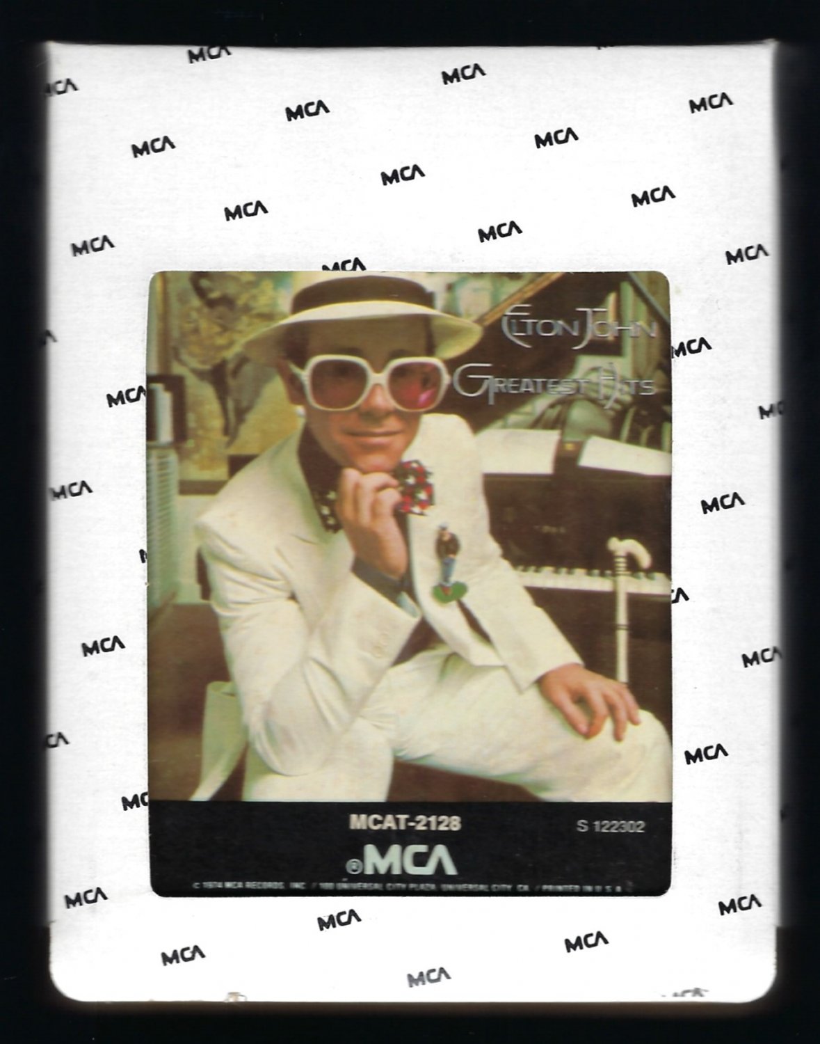 Elton John - Elton John's Greatest Hits 1974 MCA T10 8-TRACK TAPE