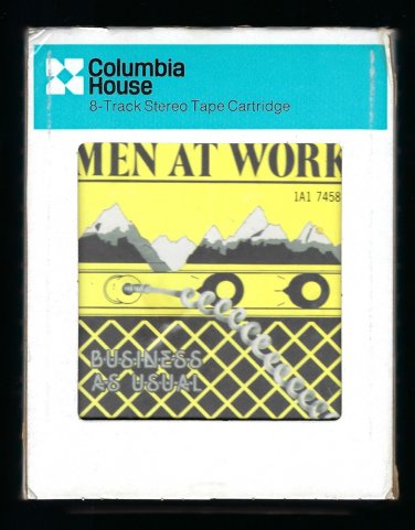 Men At Work - Business As Usual 1982 Debut CRC T11 8-TRACK TAPE