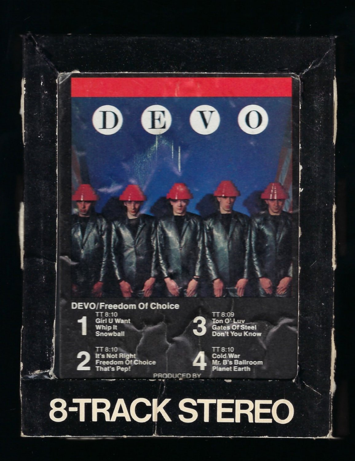 Devo - Freedom Of Choice 1980 WB T11 8-TRACK TAPE