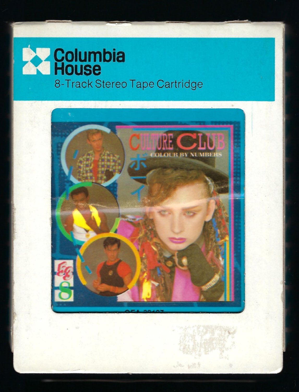 Culture Club - Colour By Numbers 1983 CRC BROKEN CLOSURE LOCK CLASPS T10 8-TRACK TAPE