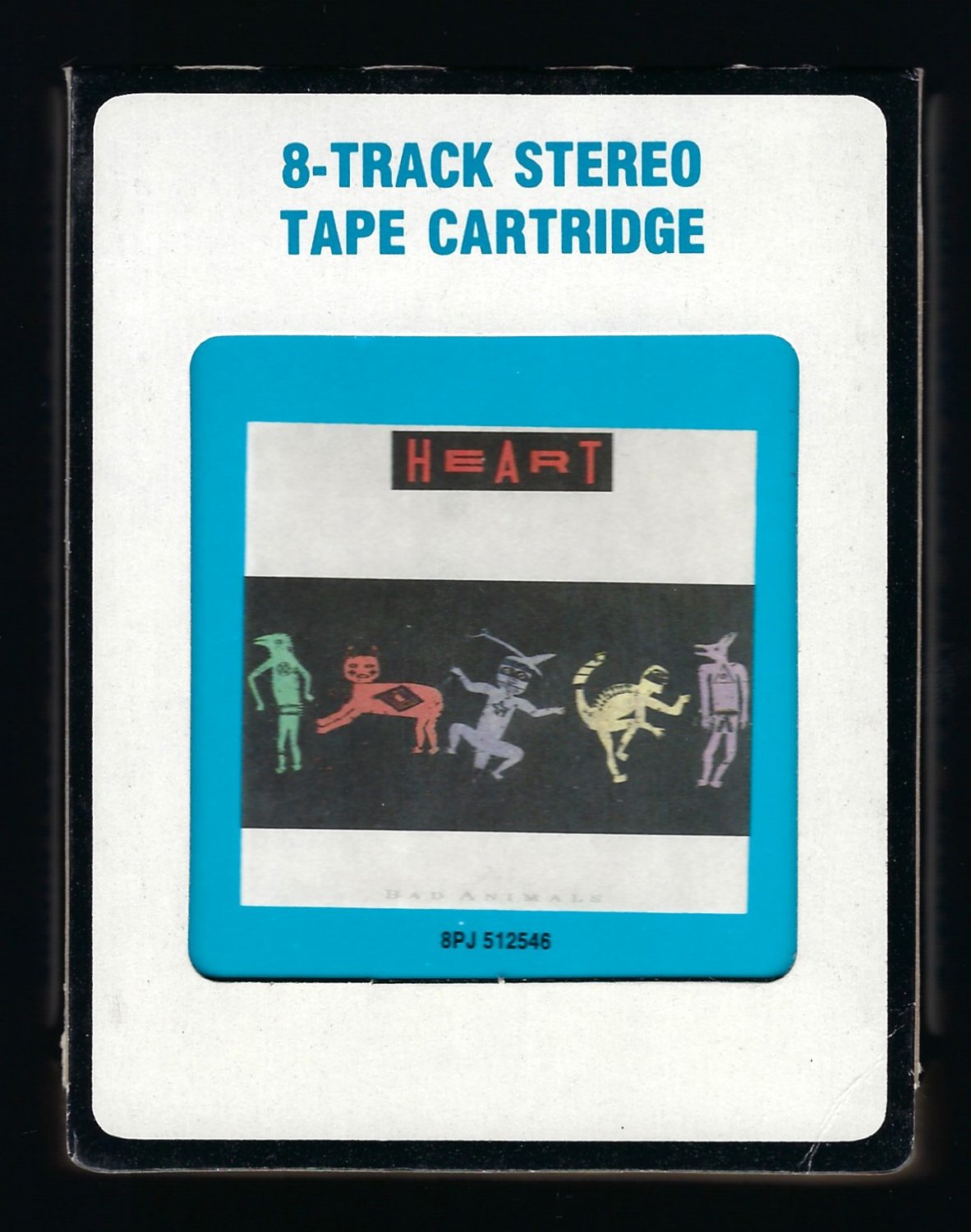 Heart - Bad Animals 1987 CRC CAPITOL T10 8-TRACK TAPE