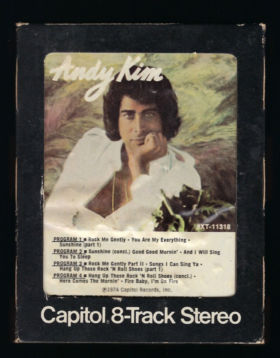 Andy Kim - Andy Kim 1974 CAPITOL T10 8-TRACK TAPE