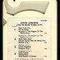 John Lennon - Live In New York City 1986 RCA CAPITOL T10 8-TRACK TAPE