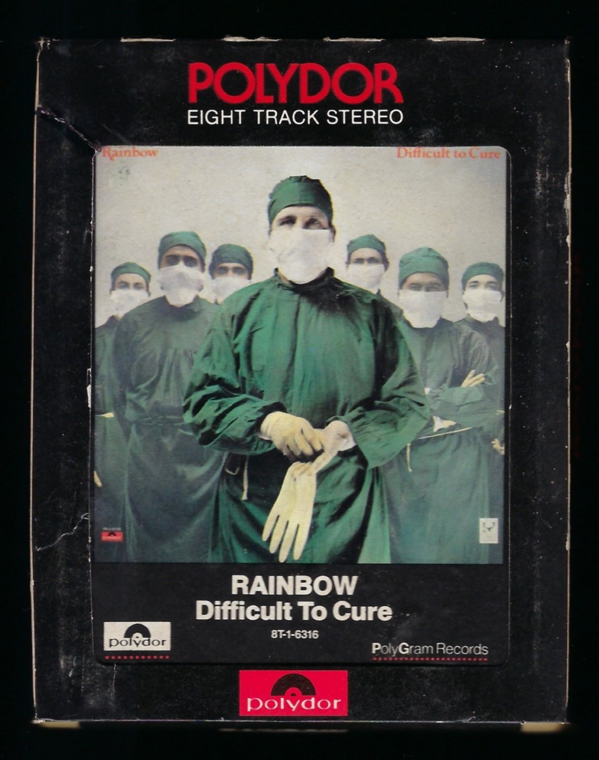Rainbow - Difficult To Cure 1981 POLYGRAM T10 8-TRACK TAPE