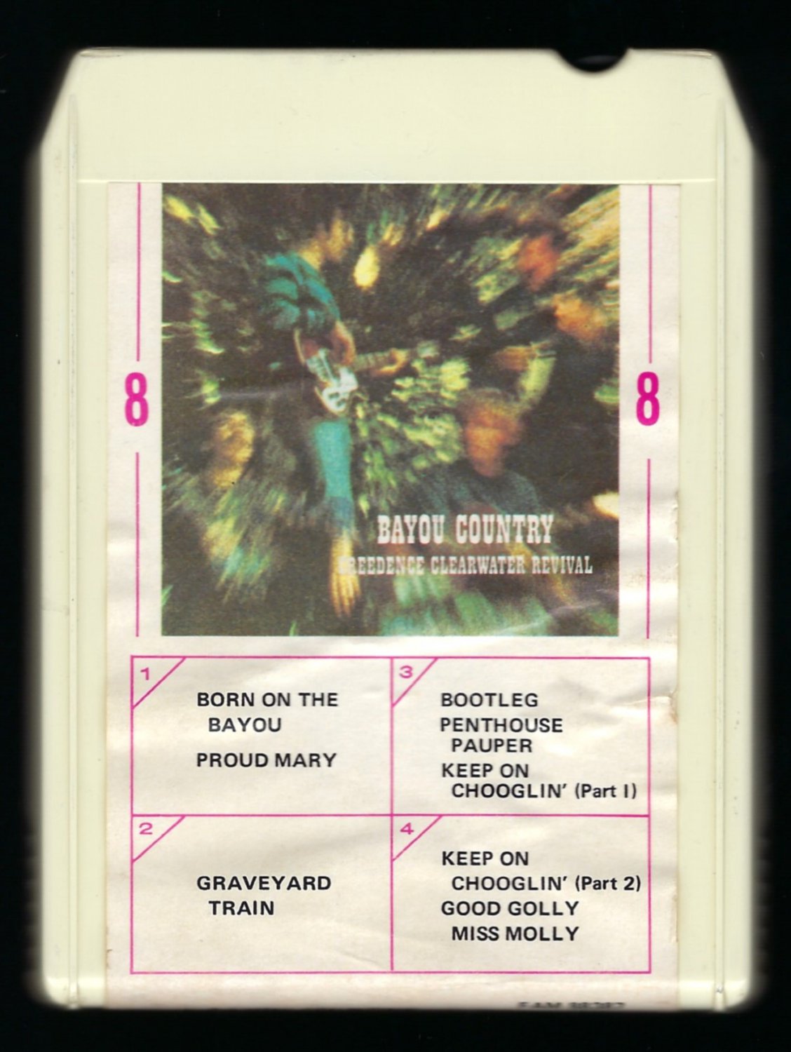 Creedence Clearwater Revival - Bayou Country 1969 FANTASY AMPEX T10 8-TRACK TAPE