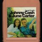 Johnny Cash & June Carter - Carryin' On with Johnny Cash & June Carter 1967 CBS T15 8-TRACK TAPE