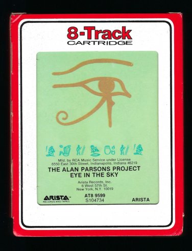 The Alan Parsons Project - Eye In The Sky 1982 RCA ARISTA T15 8-TRACK TAPE