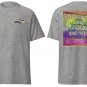 8tracksRBack Men's 2X LARGE SPORTS GREY Logo T-Shirt