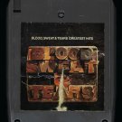 Blood Sweat & Tears - Greatest Hits 1972 CBS Quadraphonic T15 8-TRACK TAPE