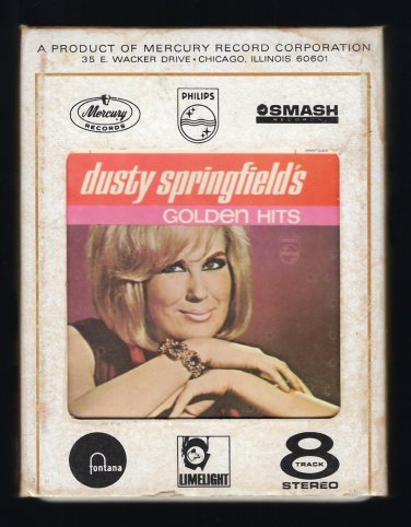 Dusty Springfield - Golden Hits 1966 PHILLIPS T18 8-TRACK TAPE