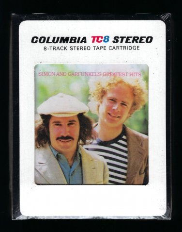 Paul Simon And Art Garfunkel - Simon & Garfunkel's Greatest Hits 1972 CBS Sealed T18 8-TRACK TAPE