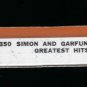 Paul Simon And Art Garfunkel - Simon & Garfunkel's Greatest Hits 1972 CBS Sealed T18 8-TRACK TAPE