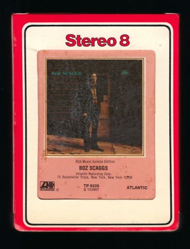 Boz Skaggs - Boz Scaggs 1969 RCA ATLANTIC Re-issue T11 8-TRACK TAPE