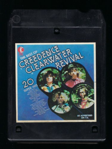 Creedence Clearwater Revival - 20 Super Hits 1978 KTEL T19 8-TRACK TAPE