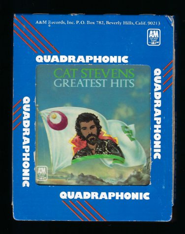 Cat Stevens - Greatest Hits 1972 A&M Quadraphonic T18 8-TRACK TAPE
