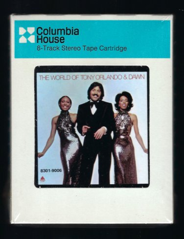 Tony Orlando & Dawn - The World of Tony Orlando & Dawn 1976 CRC ARISTA Sealed T19 8-TRACK TAPE