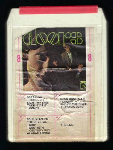 The Doors - The Doors 1967 Debut ELEKTRA AMPEX LEAR T19 8-TRACK TAPE
