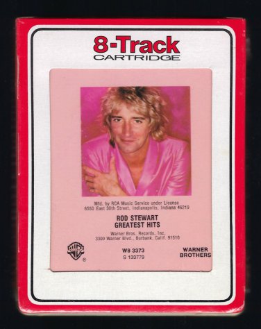 Rod Stewart - Greatest Hits 1979 RCA WB Sealed T20 8-TRACK TAPE