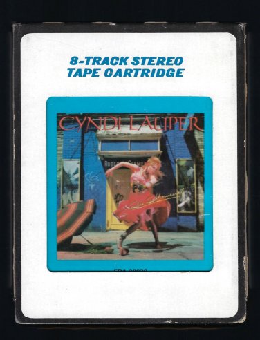 Cyndi Lauper - She's So Unusual 1983 Debut CRC PORTRAIT T20 8-TRACK TAPE