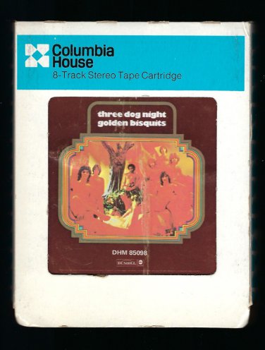 Three Dog Night - Golden Bisquits 1972 CRC DUNHILL T20 8-TRACK TAPE