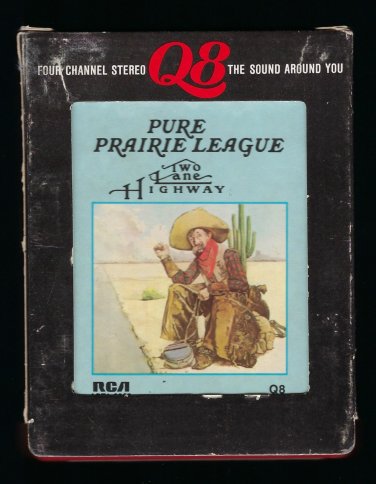 Pure Prairie League - Two Lane Highway 1975 RCA Quadraphonic T21 8-TRACK TAPE