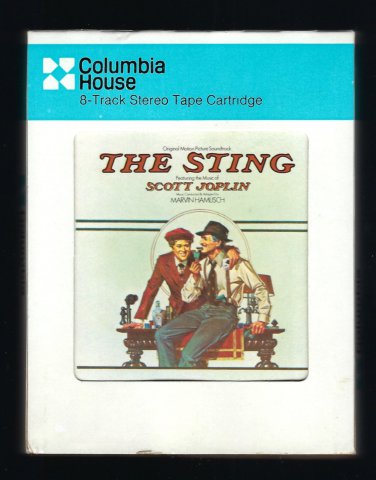 The Sting - Original Motion Picture Soundtrack 1973 CRC T21 8-TRACK TAPE