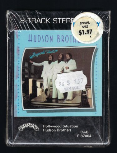 Hudson Brothers - Hollywood Situation 1974 AMPEX CASABLANCA Sealed C/O T21 8-TRACK TAPE