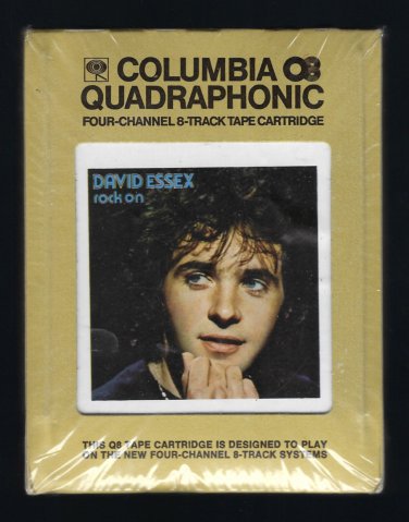 David Essex - Rock On 1973 Debut CBS Quadraphonic Sealed C/O T21 8-TRACK TAPE