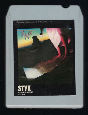 Styx - Cornerstone 1979 A&M T21 8-TRACK TAPE