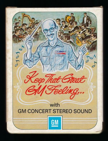 General Motors - Keep That Great GM Feeling 1978 RCA DAS2-0308 T22 8-TRACK TAPE