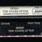 Ten Years After - SSSSH 1969 AMPEX DERAM SLV T10 8-TRACK TAPE