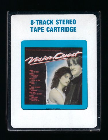 Vision Quest - Motion Picture Soundtrack 1985 CRC Sealed T23 8-TRACK TAPE