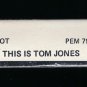 Tom Jones - This Is Tom Jones 1969 AMPEX PARROT Sealed T23 8-TRACK TAPE
