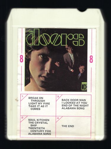 The Doors - The Doors 1967 Debut ELEKTRA AMPEX LEAR T23 8-TRACK TAPE