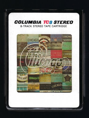 Chicago - Chicago Greatest Hits Vol II 1981 CBS T23 8-TRACK TAPE